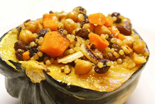 Moroccan-Style Stuffed Acorn Squash