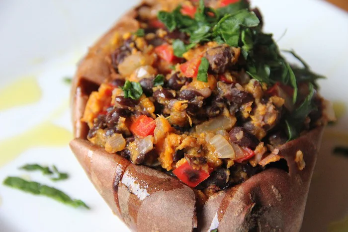 Stuffed Sweet Potatoes