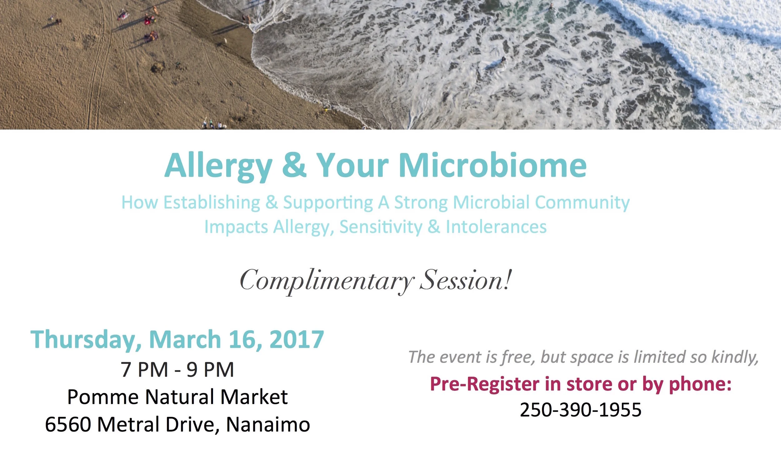 Allergy & Your Microbiome: Free Talk @ Nanaimo