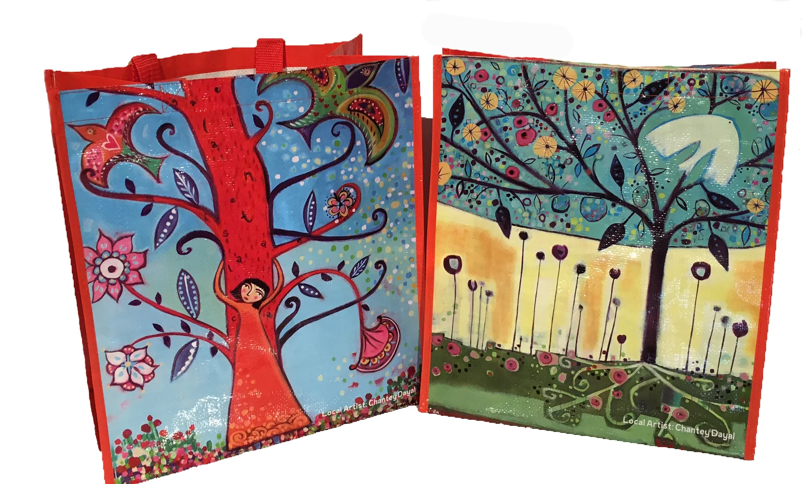 Special Edition Art Bag #006, by local artist Chantey Dayal
