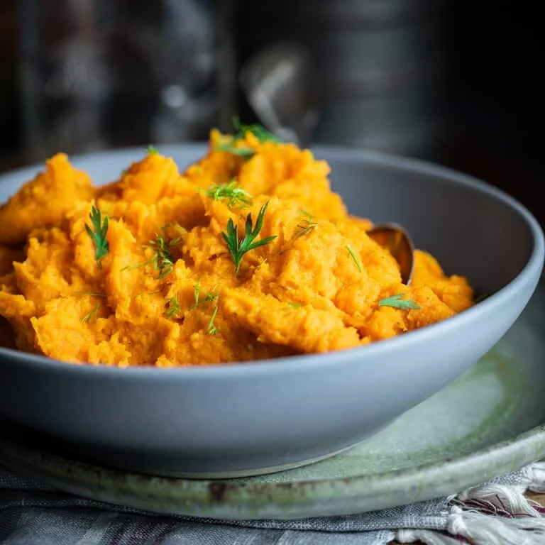 Roasted Parsnip and Carrot Mash