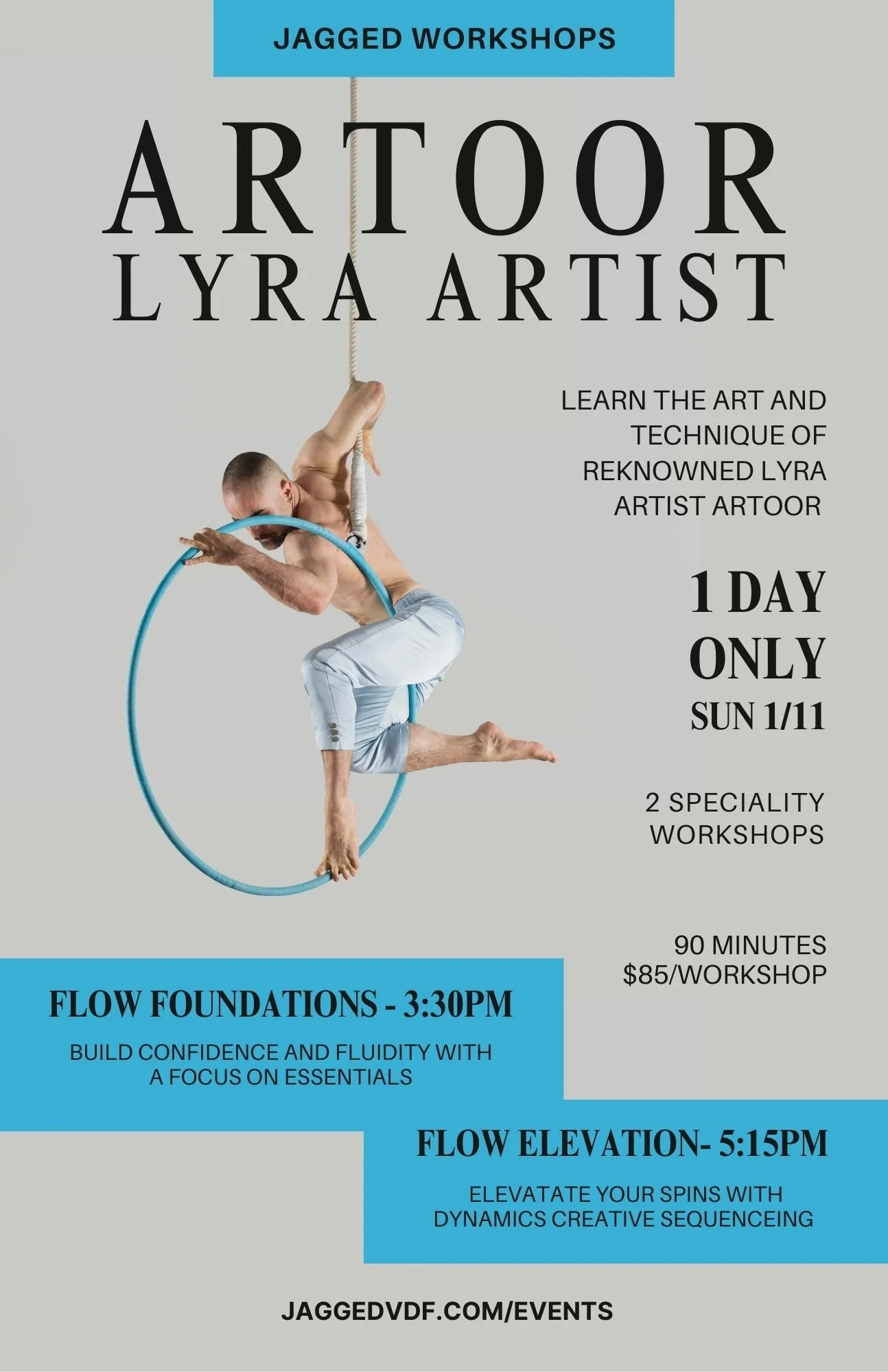 Lyra Workshops w/ Artoor Beg-Adv!