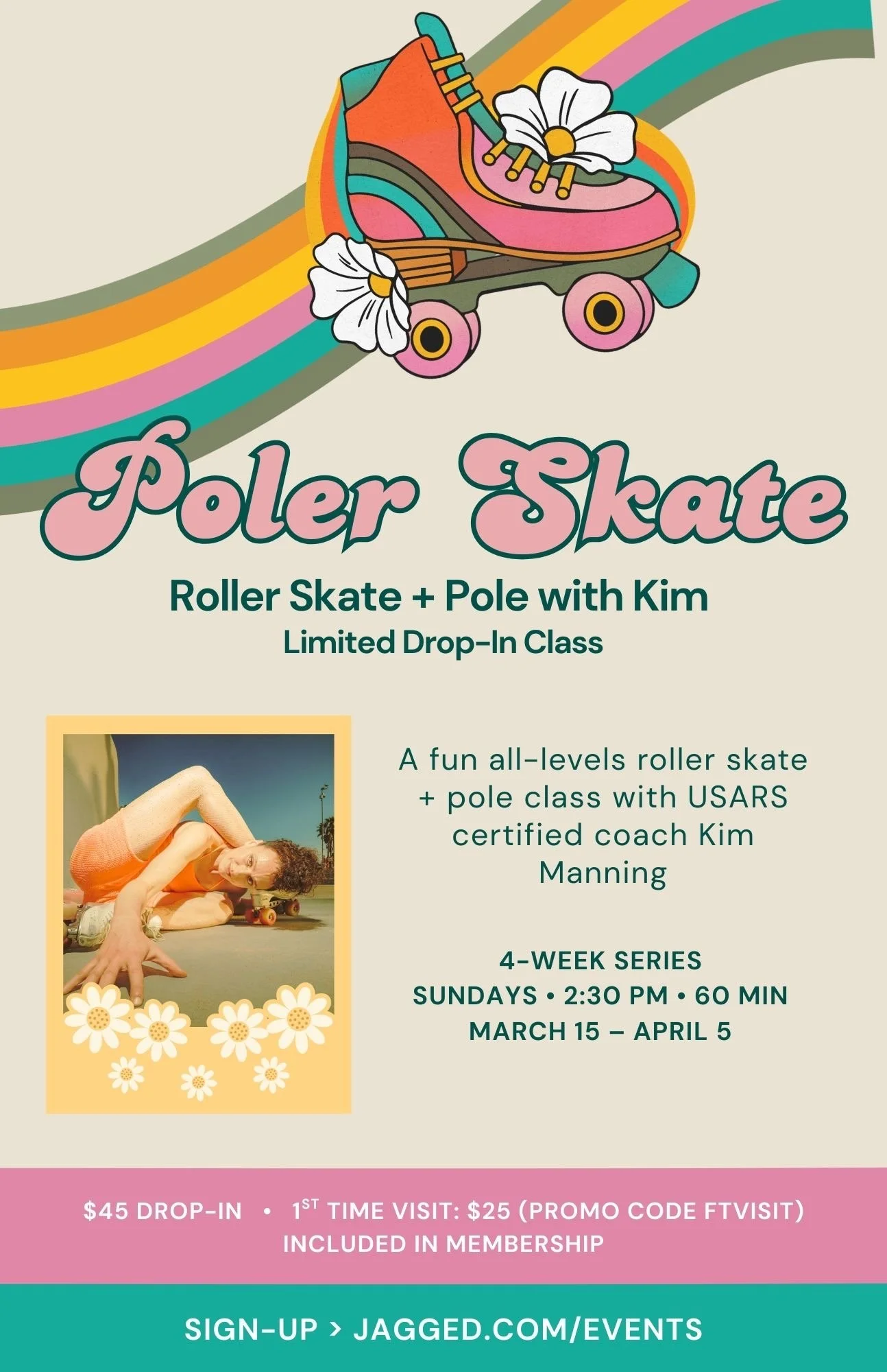 Poler Skate Limited Drop In Classes!