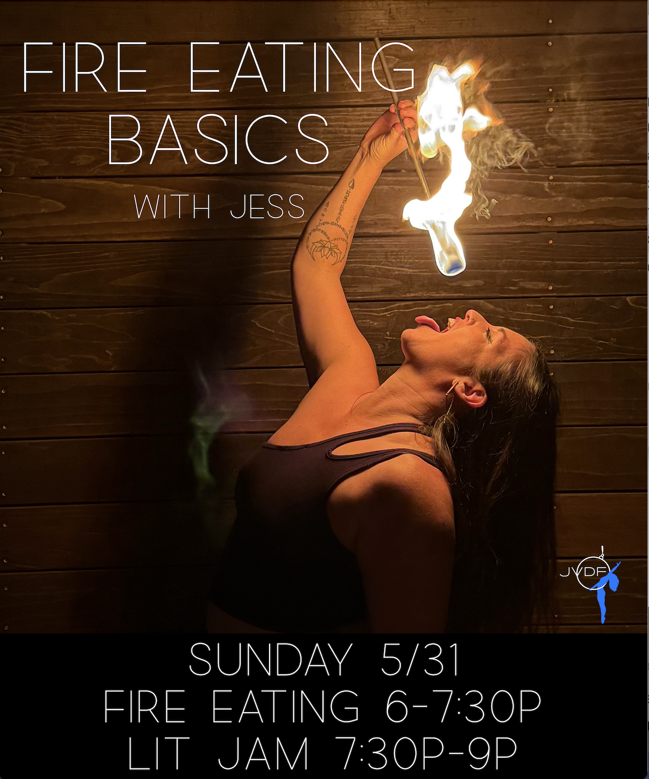 Fire Eating Basics &amp; Lit Jam!