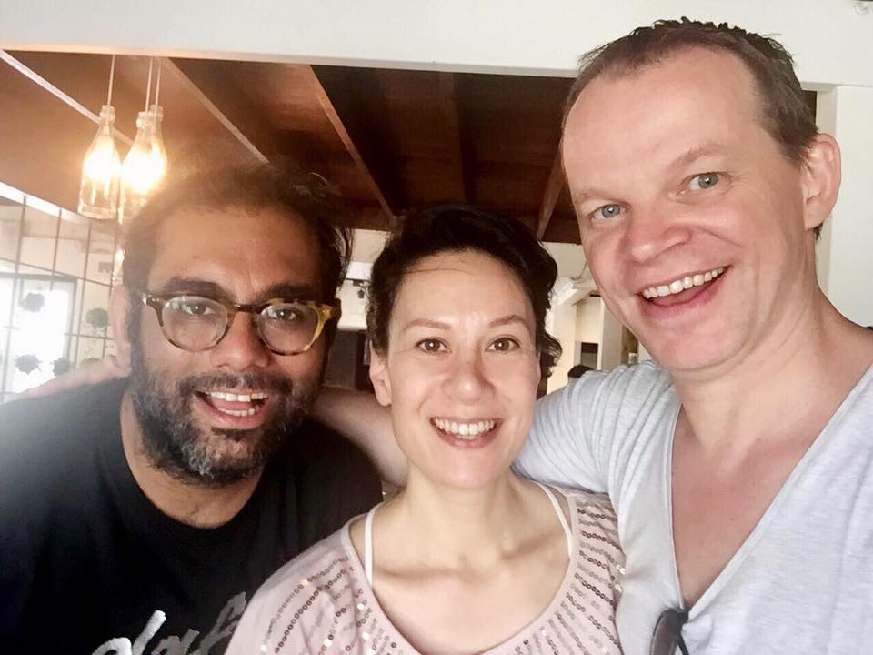 With Chefs Ekkebus & Gaggan in Bangkok