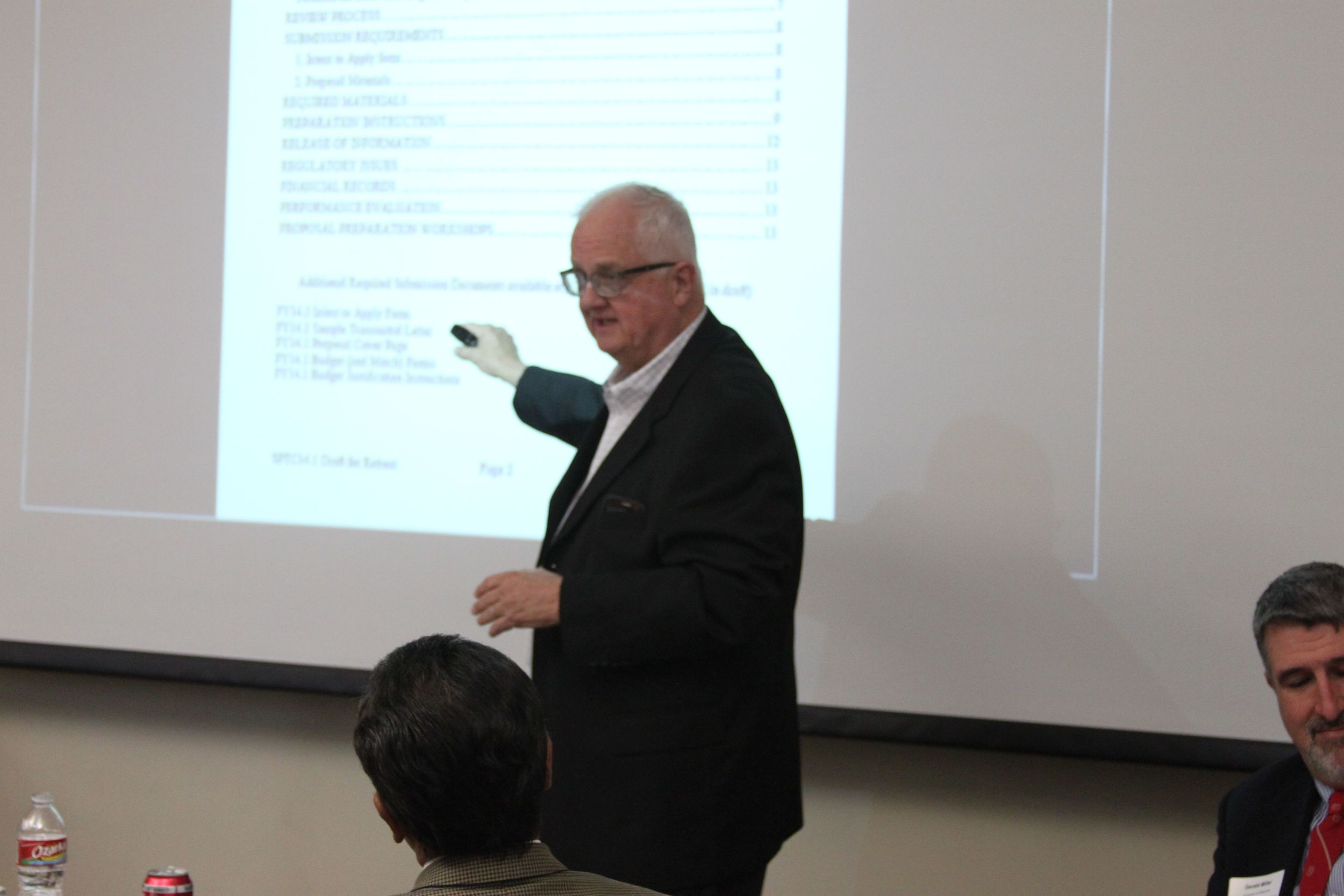 Arni Hagen, SPTC Technical Director, provides an overview on RFP processes.