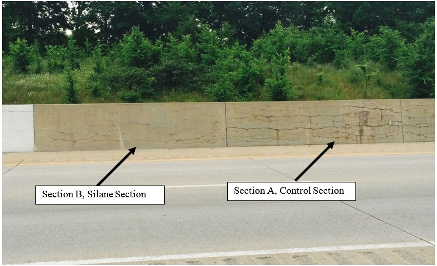 Figure 4: Barrier Wall Sections