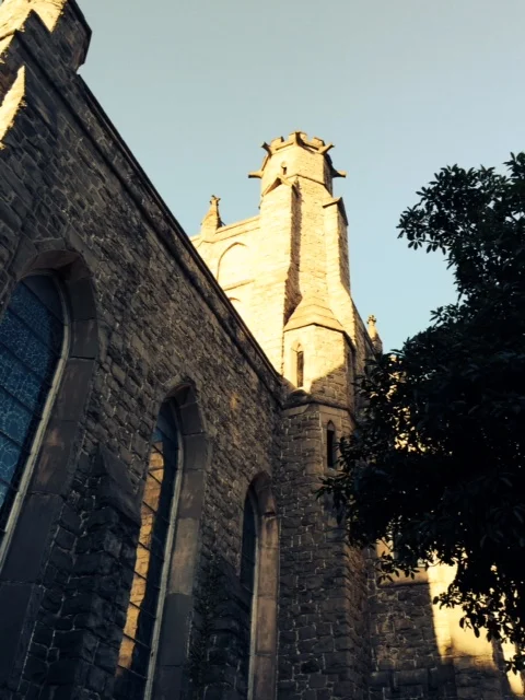 Outside - Turret, SW Corner of Crossing.jpg