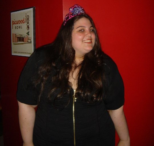 Me on my 21st birthday, crown and all!