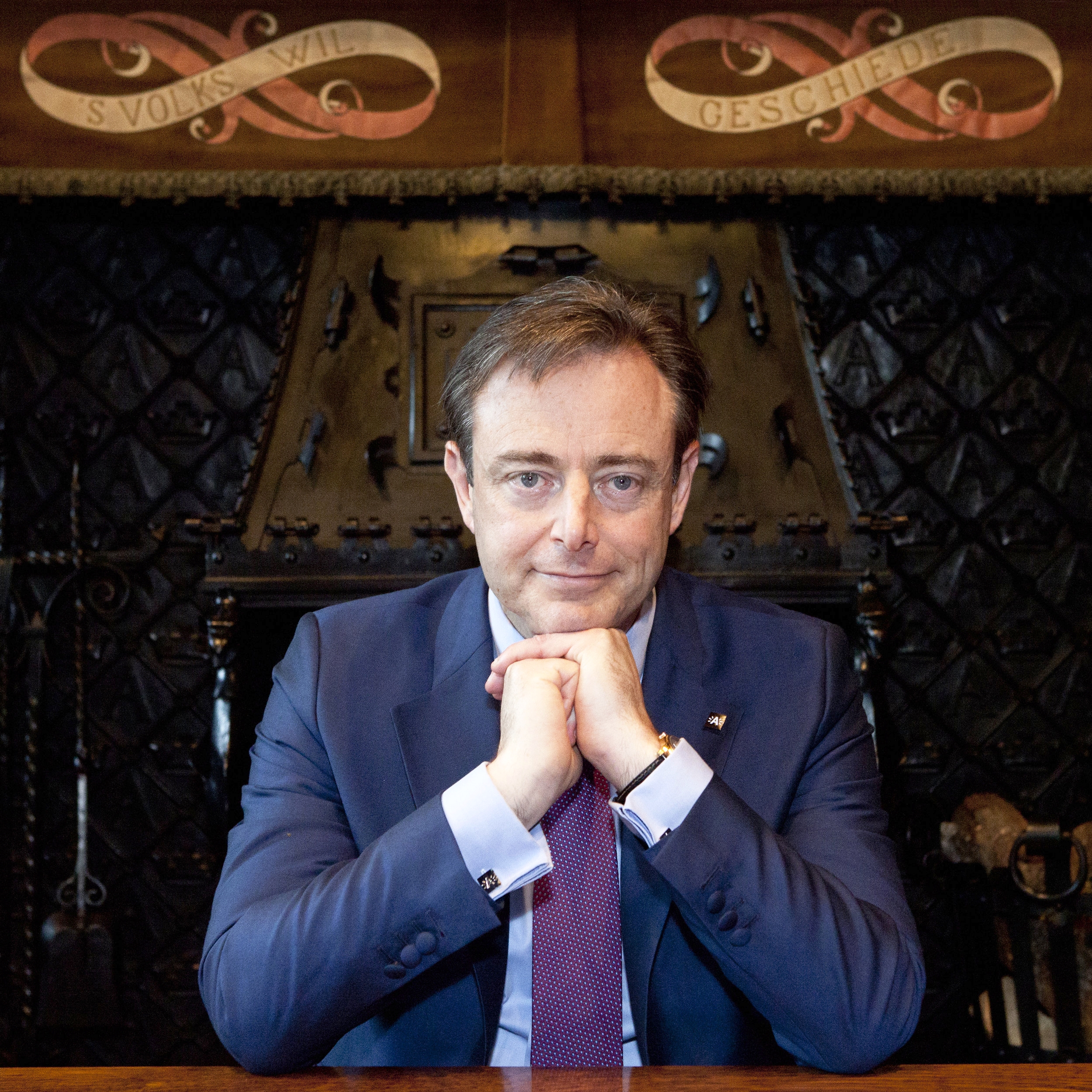 Bart De Wever / Mayer of Antwerp / Antwerp city hall december 2016