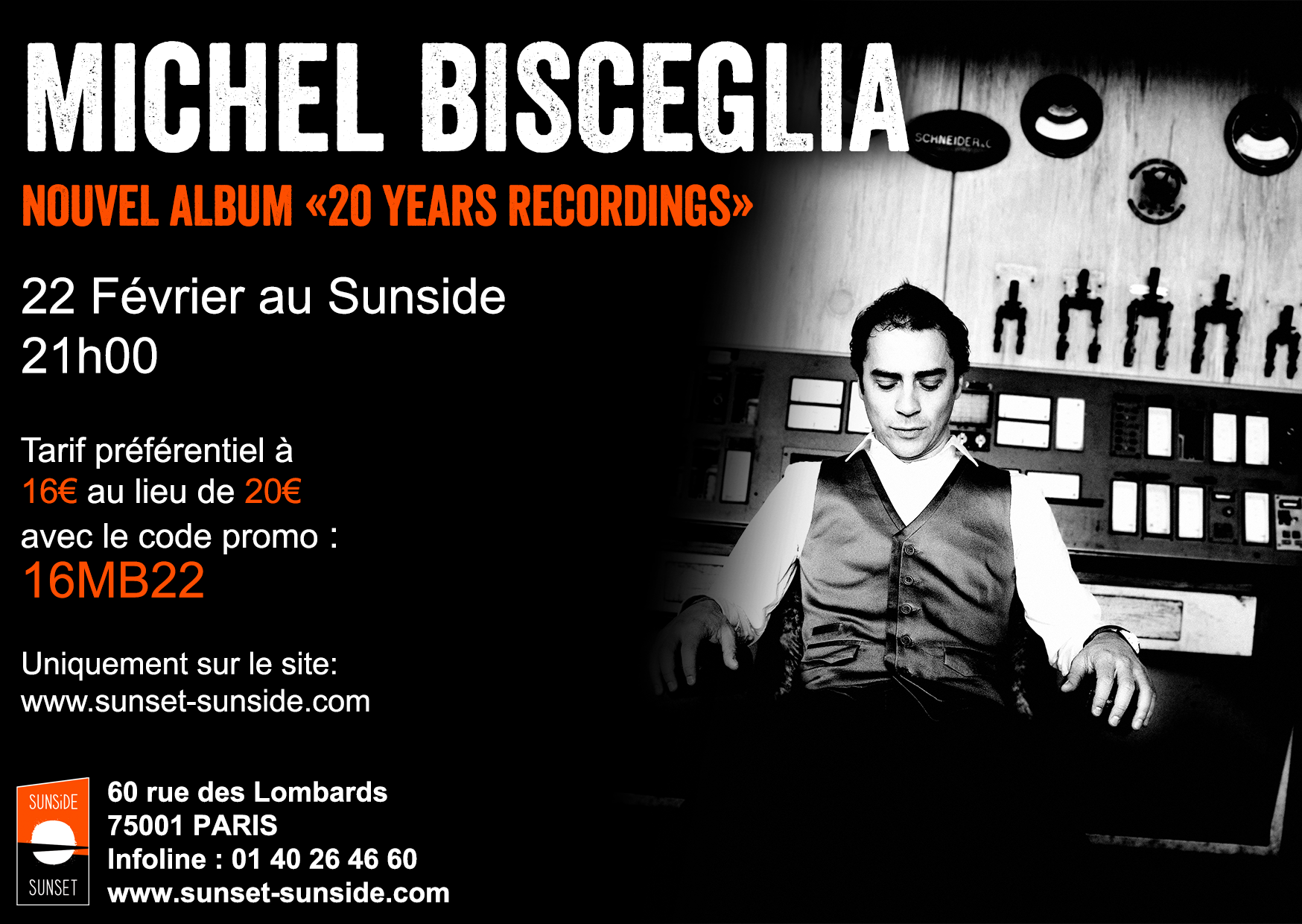 Michel Bisceglia Trio in Concert