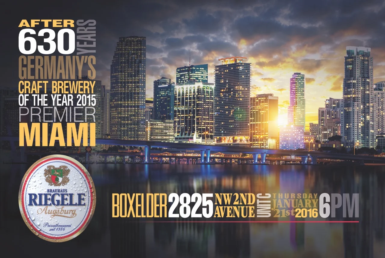 Riegele Brauhaus Miami Premier