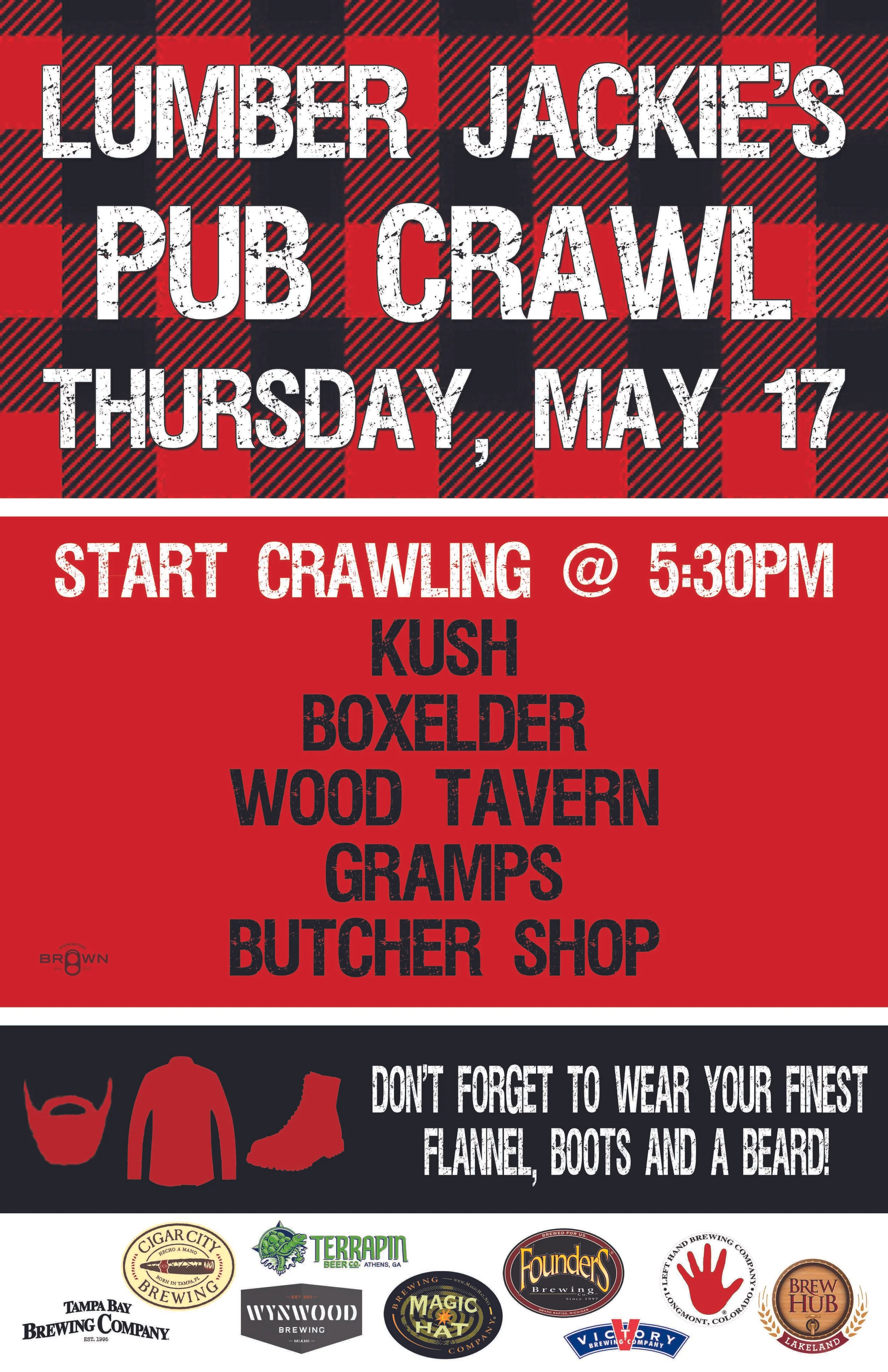 Lumber Jackie's Pub Crawl