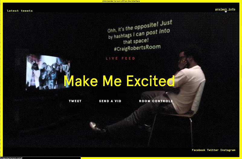 UI + Live Video + Hacked Smart Home Technology = Full Spatial Control