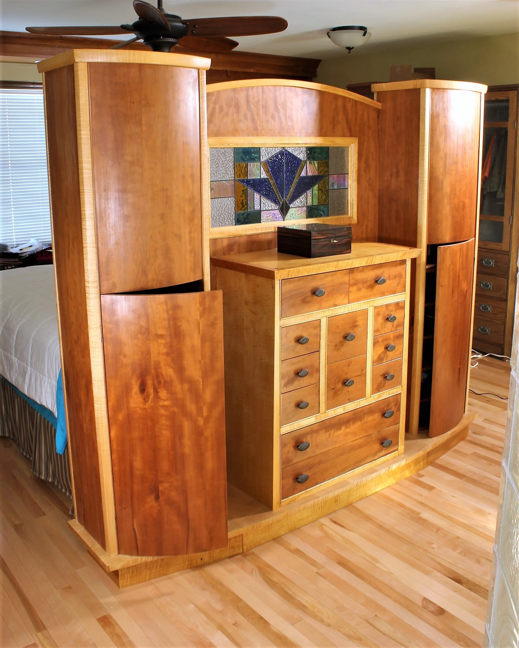 Concealed doors with additional storage