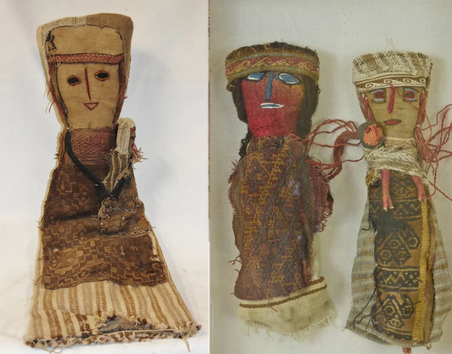 antique peruvian dolls