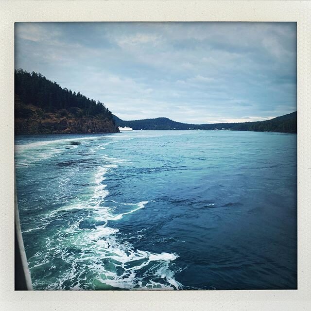 On the ferry navigating the Gulf Islands between Vancouver and Victoria, BC. #ohcanada