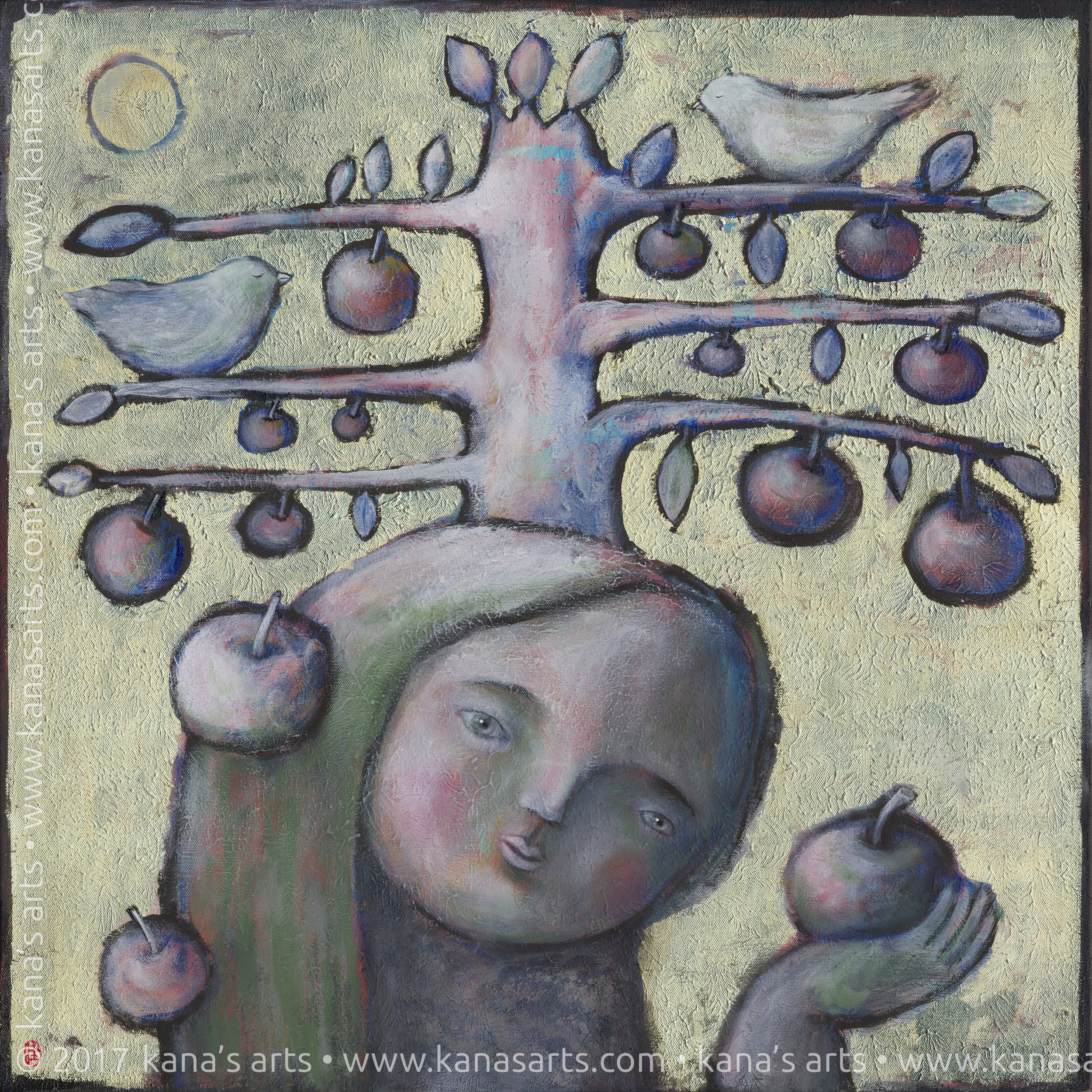 apple tree on my head