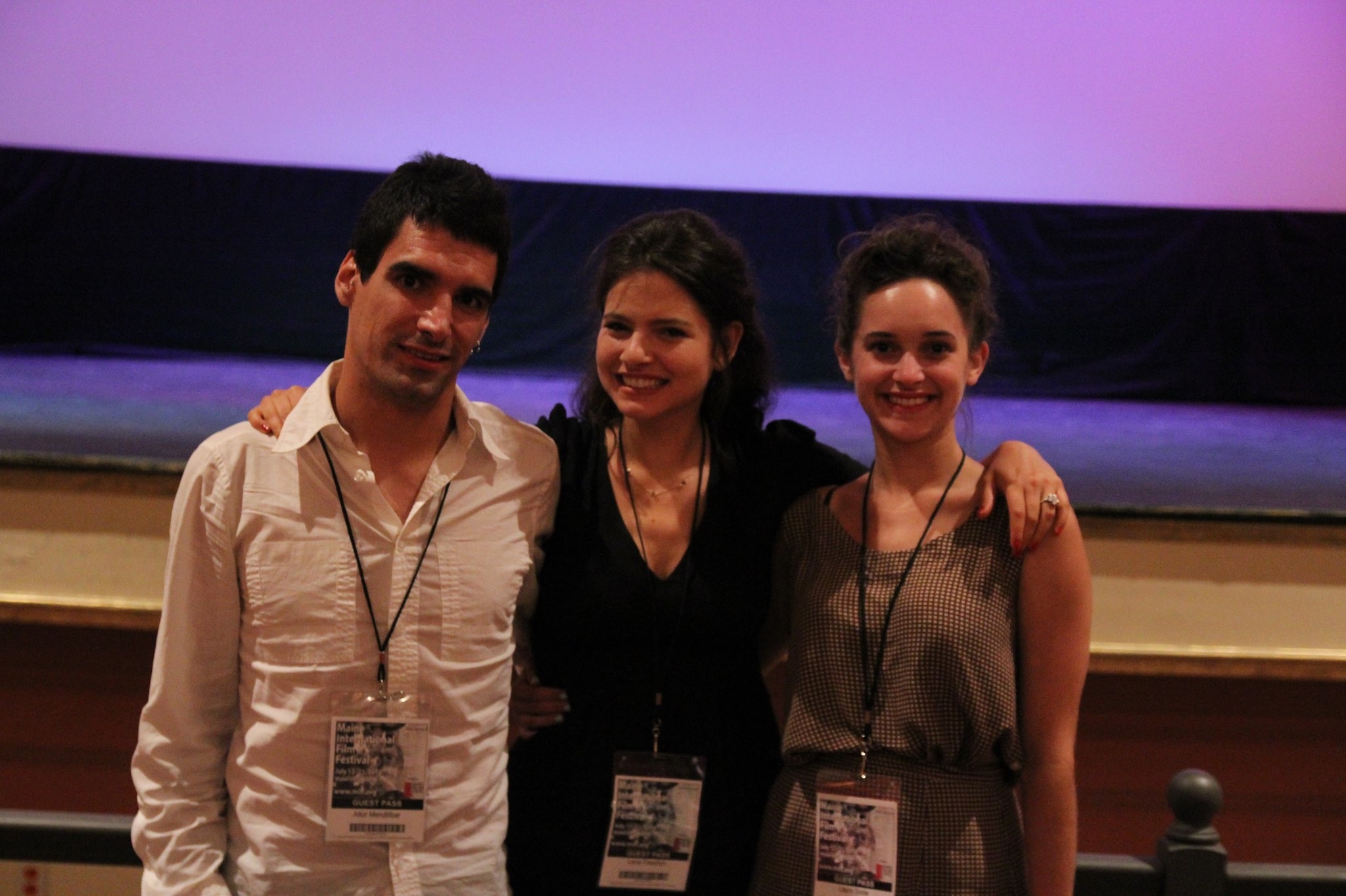 Happy Crew! Post Q&A family picture.