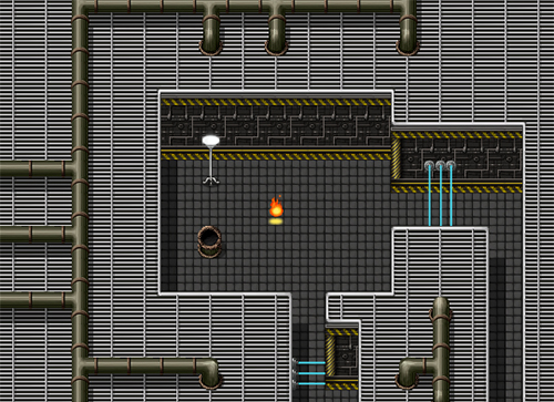 "Not to Scale" (2014) Video Game Screenshot (Test Character)