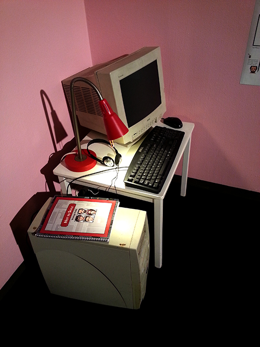 "Not to Scale" (2014) Installation (with Extra Lighting, Detail)