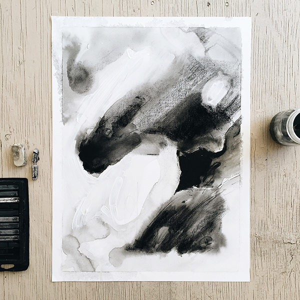 Hemingway Print (18x24) by Katherine Jury