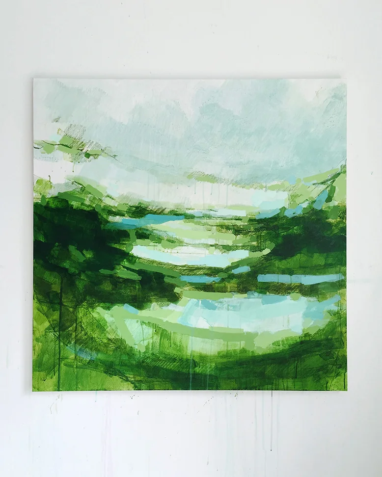 Abstract Landscape by Katherine Jury