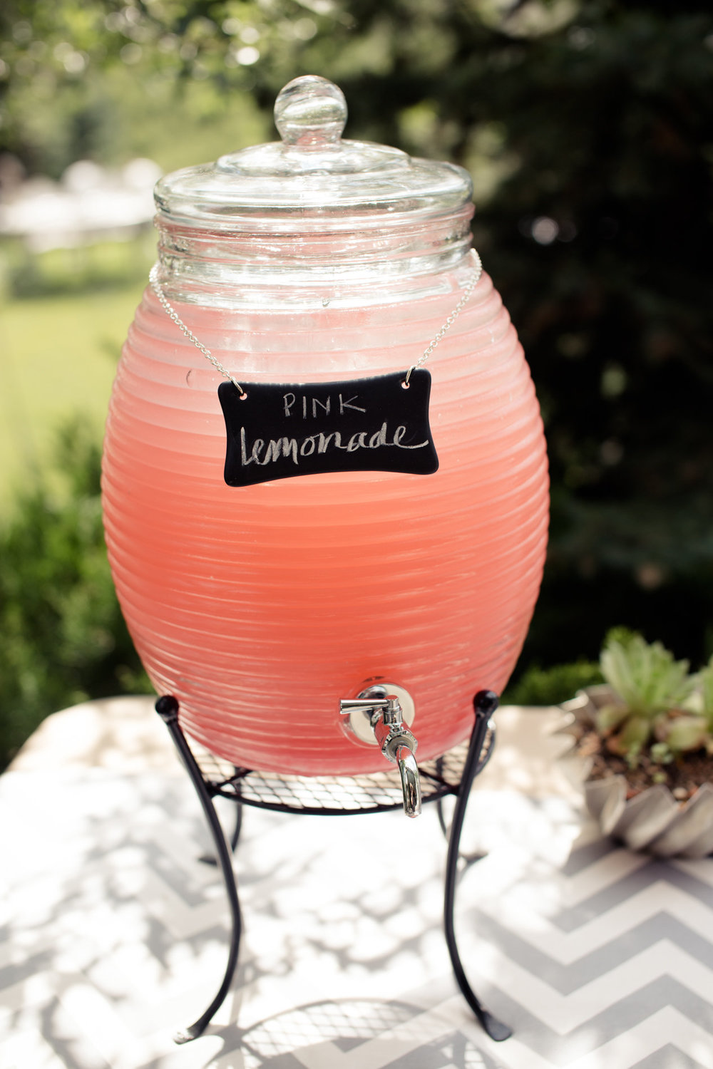 Glass Drink Dispenser Rental – Aimee Weaver Designs