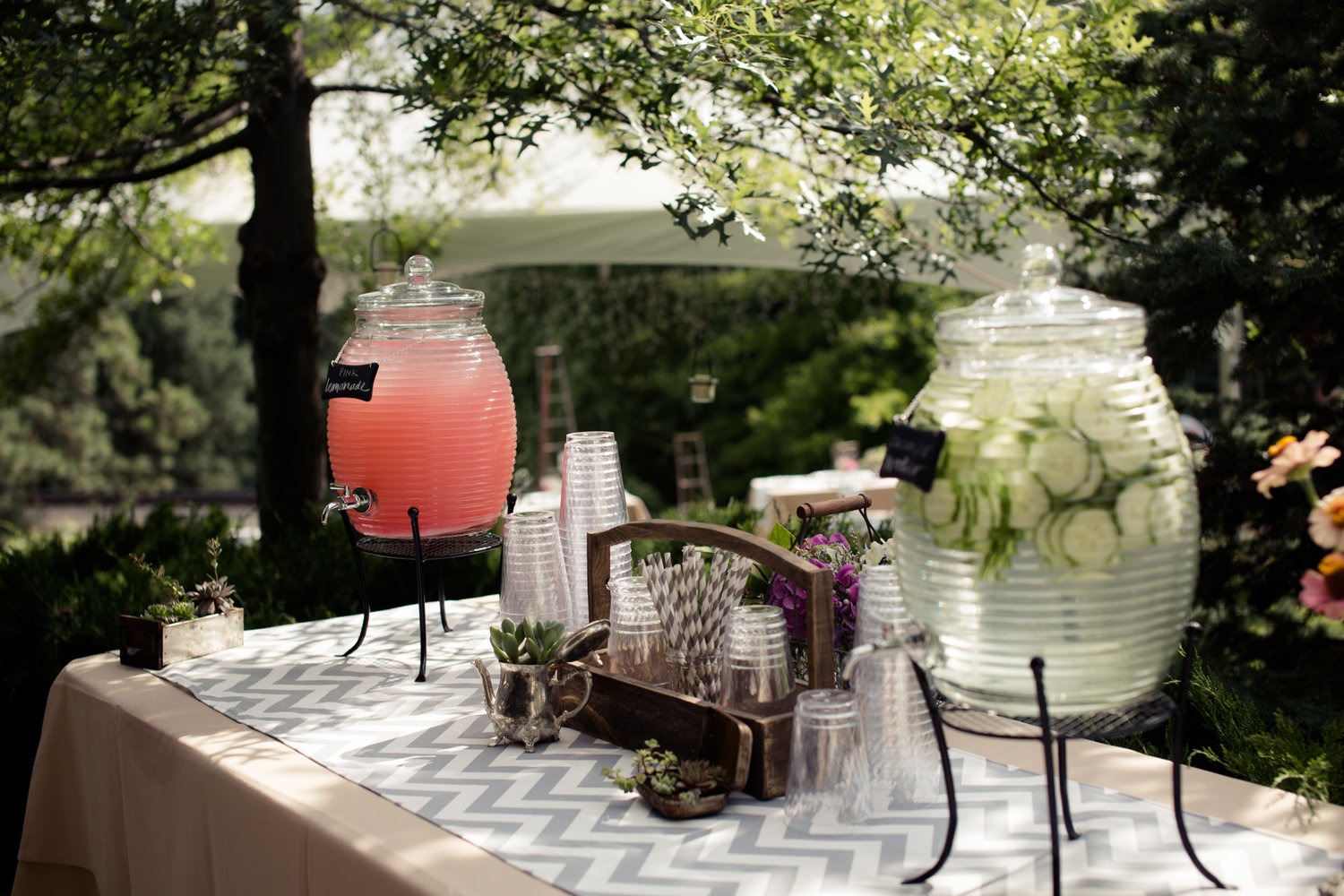 Glass Drink Dispenser — Vintage Rental Co.