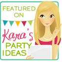 This party has been featured on Kara’s Party Ideas!