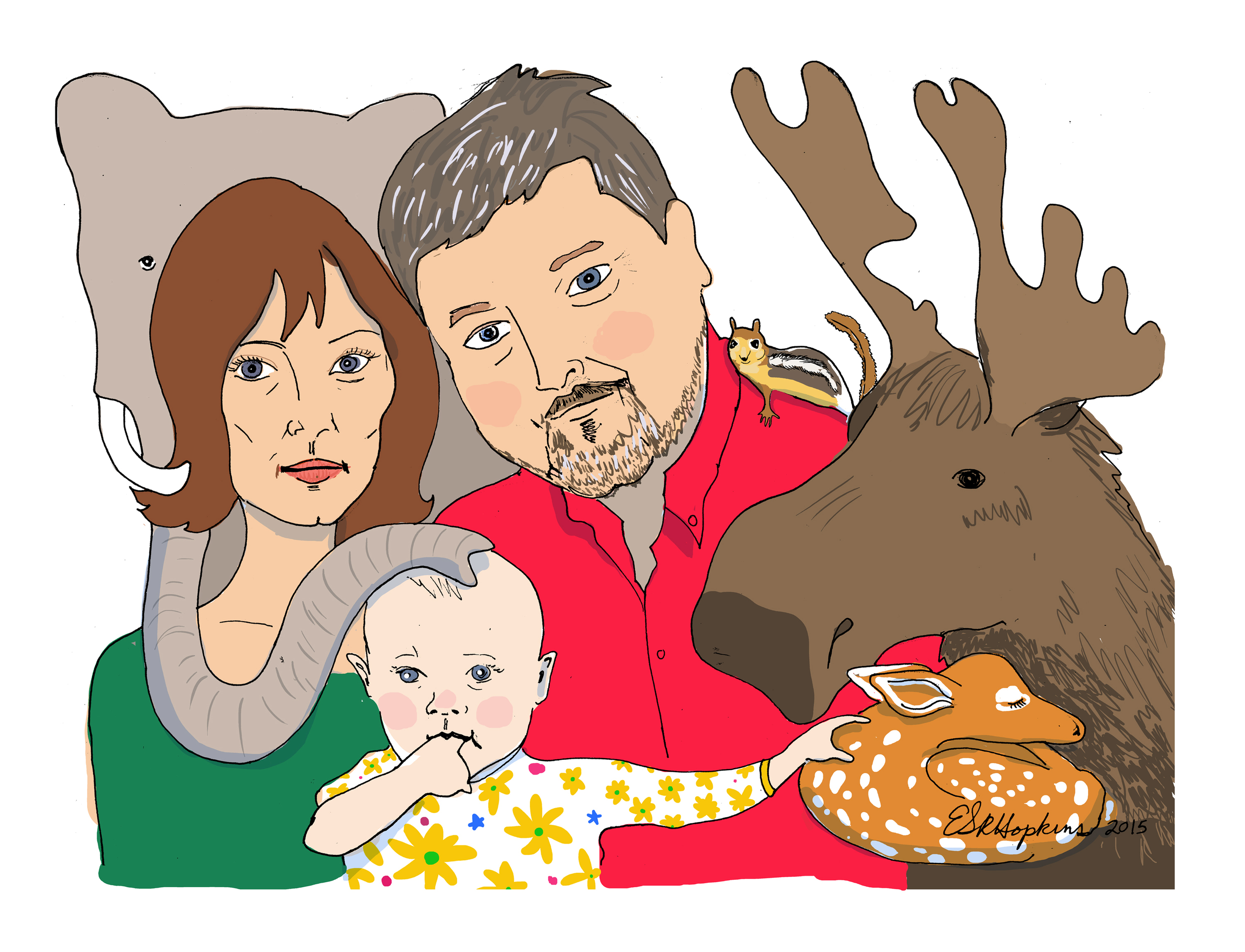 Family Portrait: The Roses