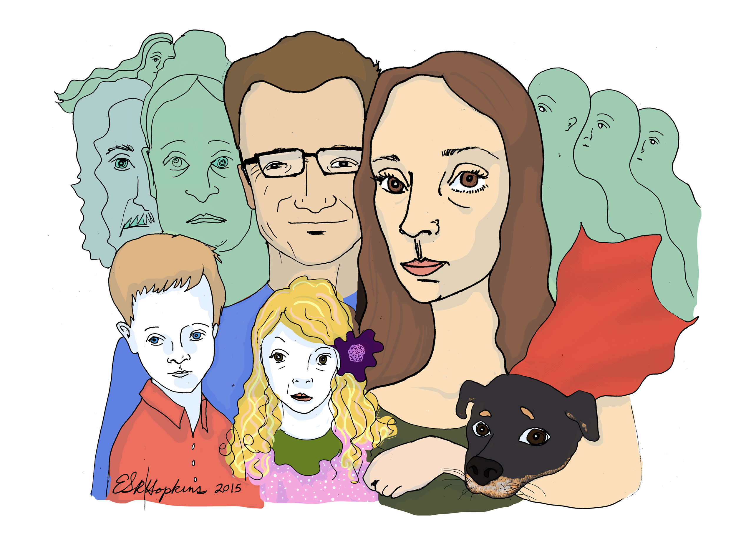 The Steele Family and Ghosts