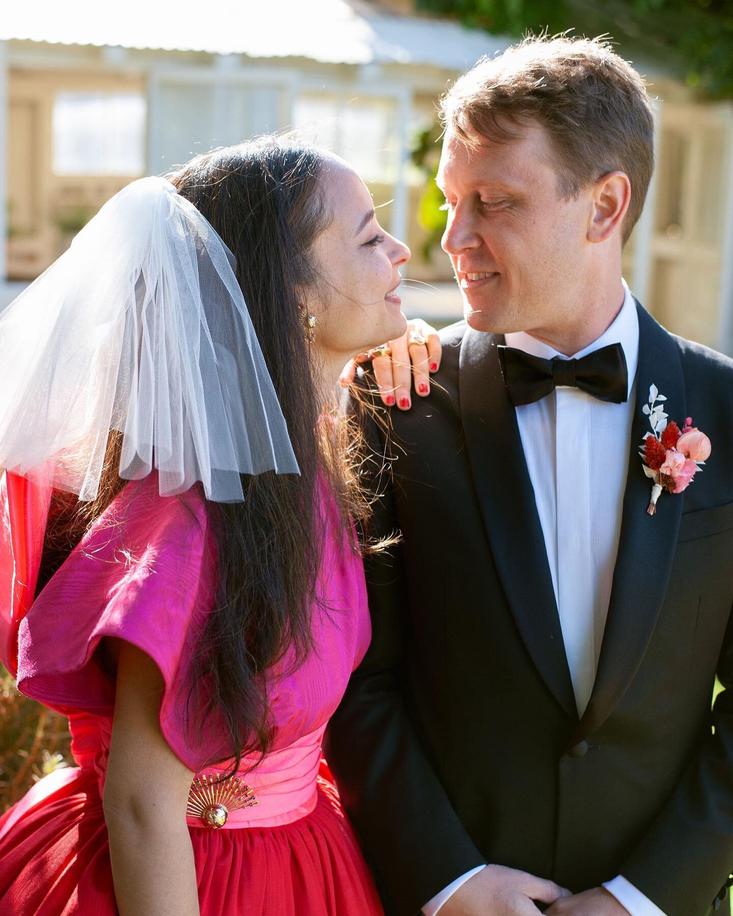 More from J+B&rsquo;s fashionable elopement @bodegalosalamos. We love our little two person weddings (plus furry friends of course)!