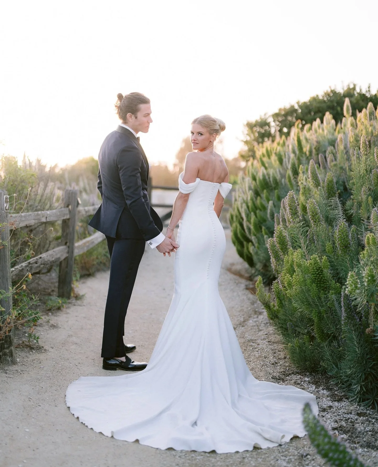 From oceanfront vows to courtyard dining, every detail at Bacara whispered understated luxury.