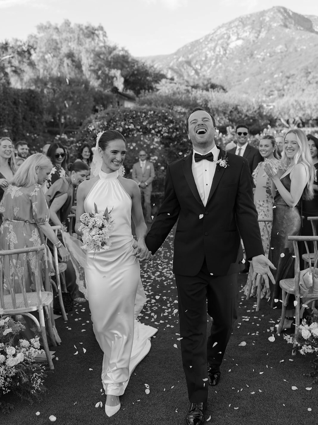 That just married feeling. Part one of Jenna &amp; Ian&rsquo;s @sanysidroranch wedding.

Planner @santabarbaraelopement 
Venue @sanysidroranch @sanysidroranchweddings 
Photo @haley.garces 
Video @dansflavor 
Floral @camelliafloraldesign 
Beauty @sama
