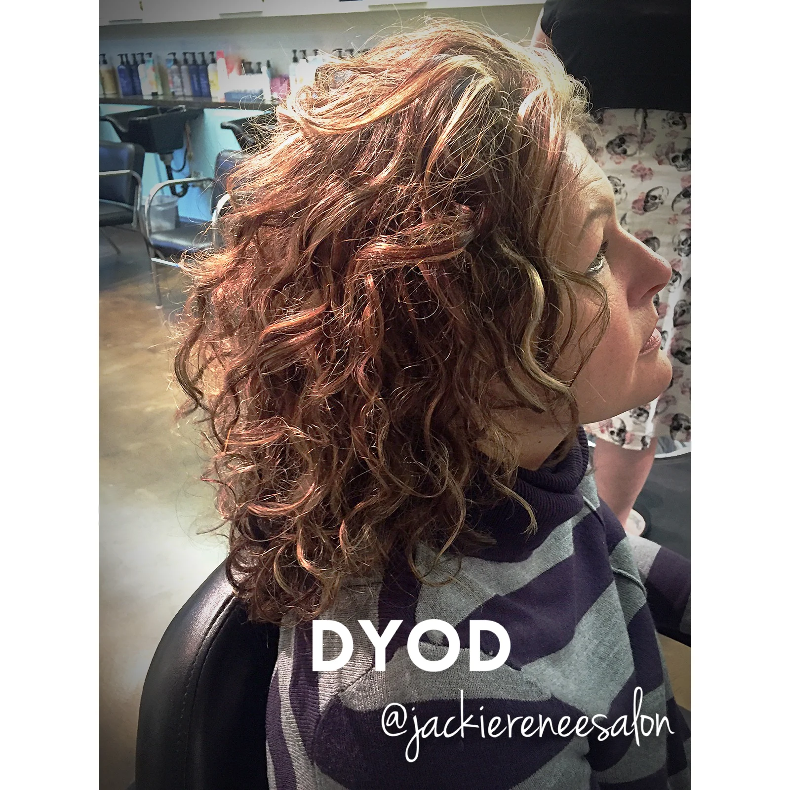 Mary styled her hair curly! (Copy)