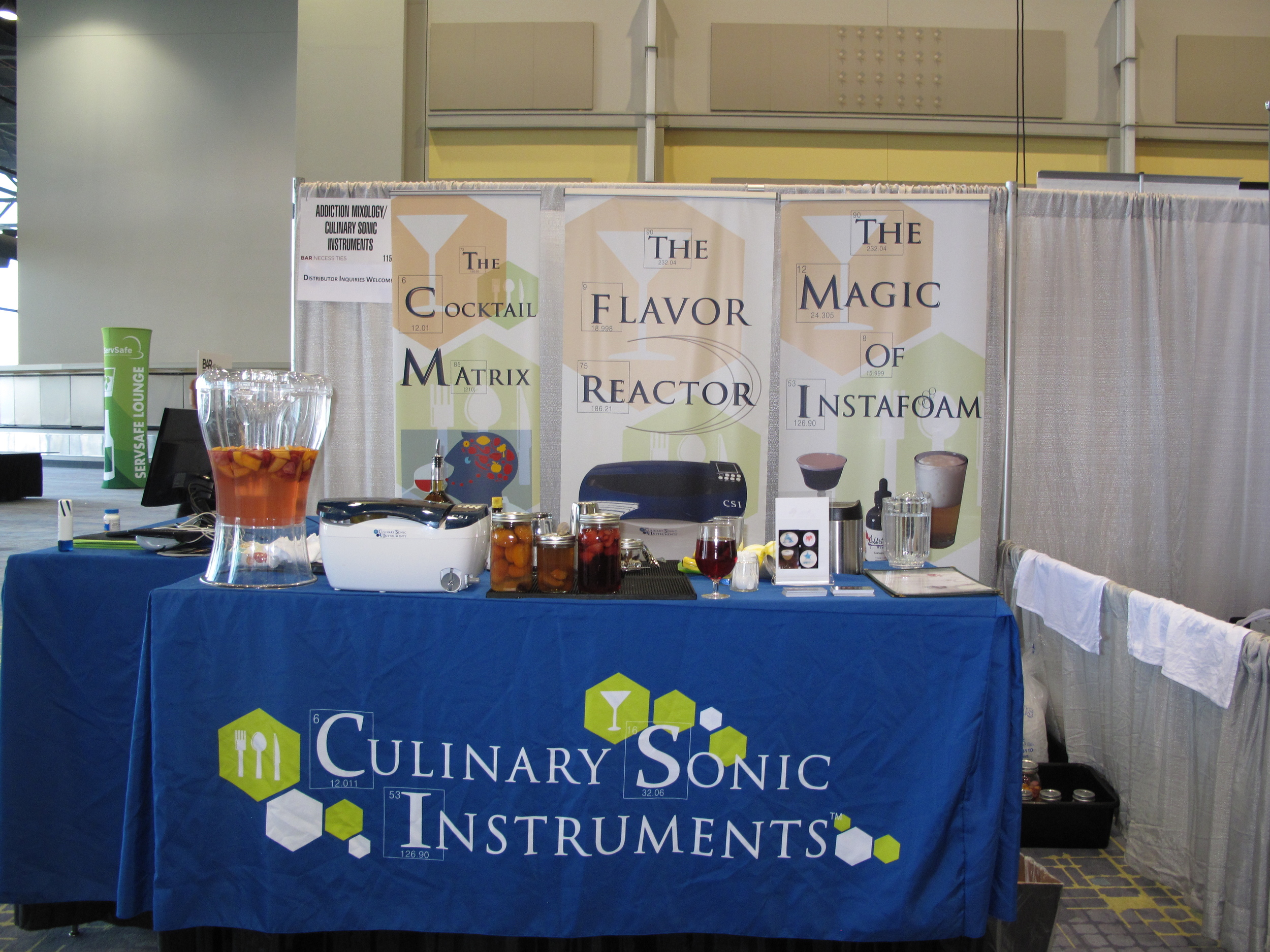 Silence before the storm at the National Restaurant and Bar Show
