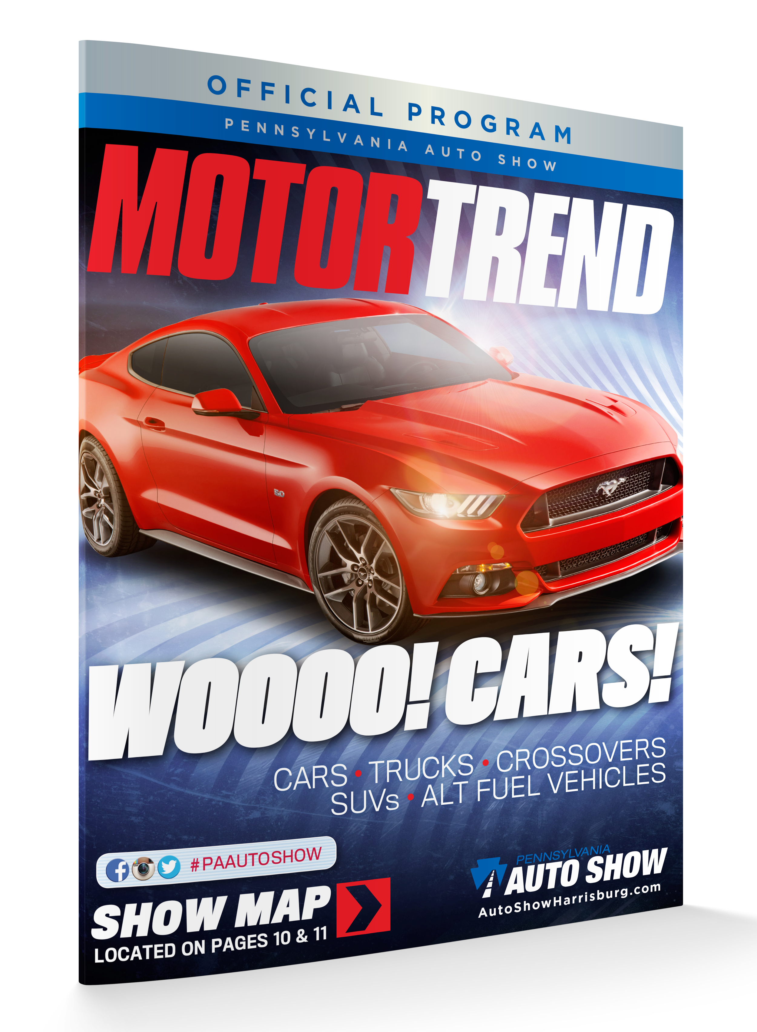 2015 Pennsylvania Auto Show Program Book Cover