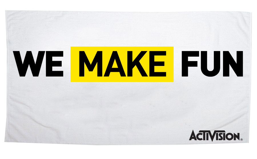 "We Make Fun" Beach Towel