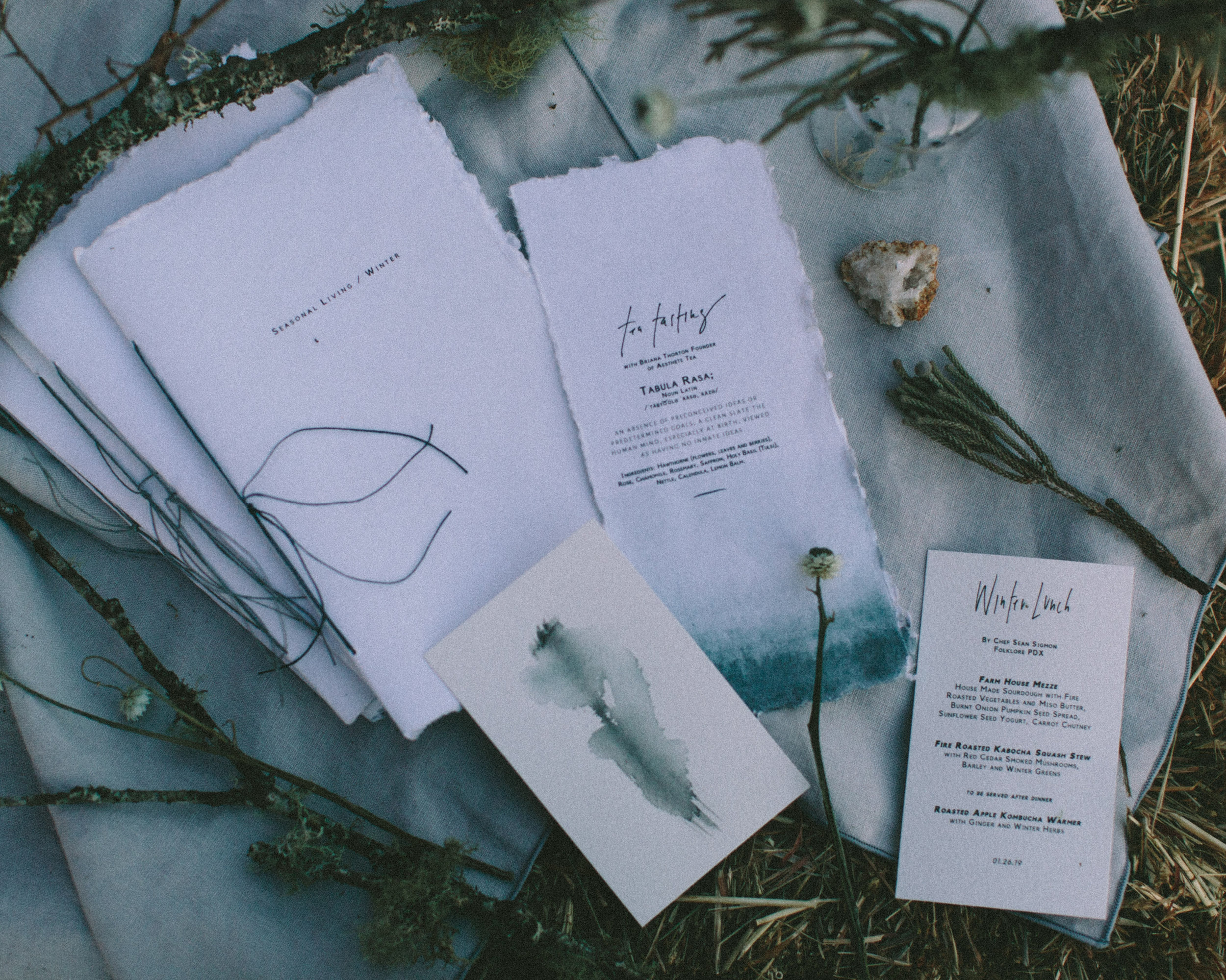 Winter Seasonal Living Workshop + Farm Meal - The Eternal Child
