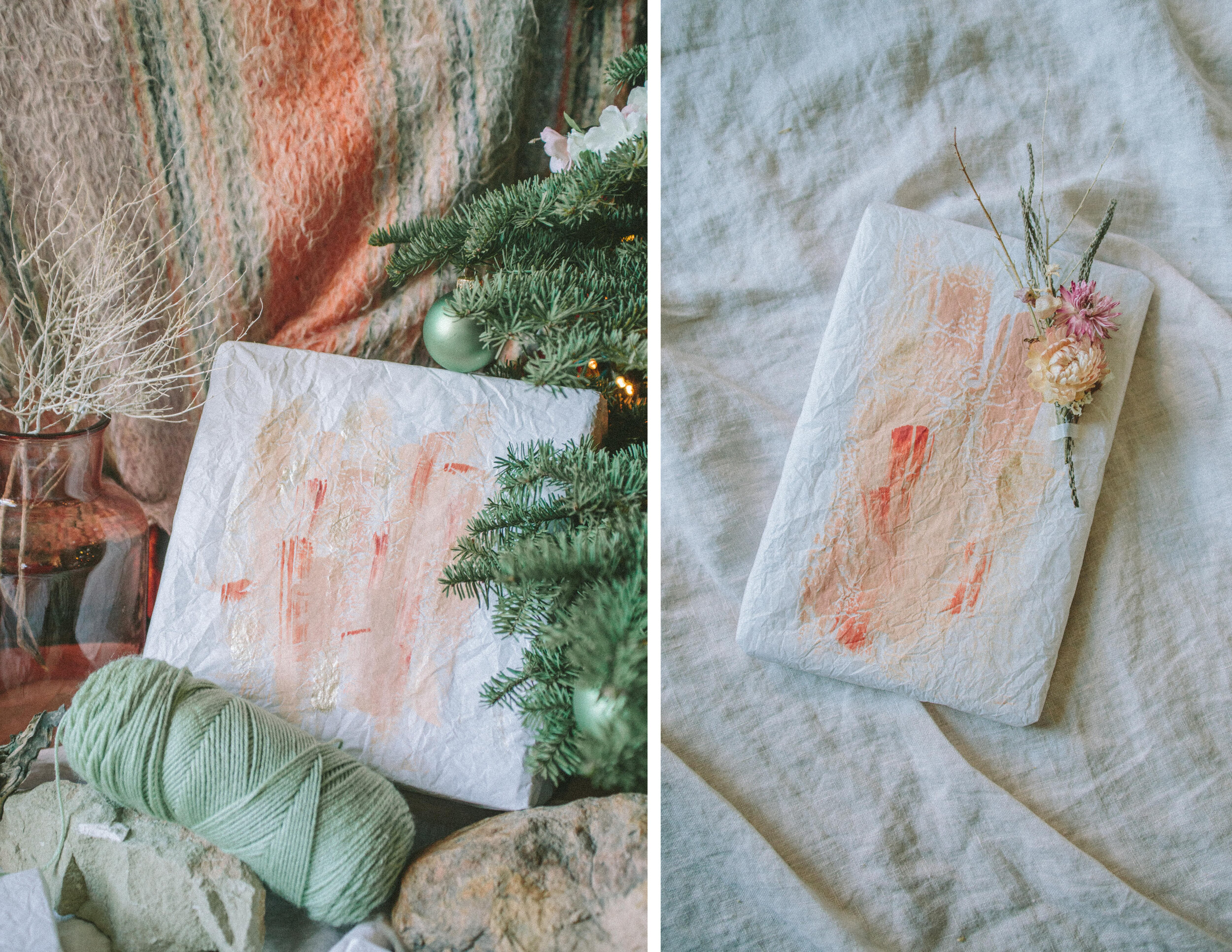 Desert Abstract  Christmas Wrapping 