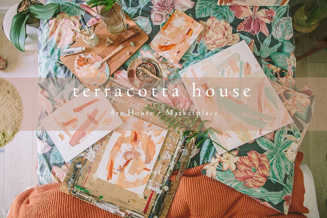 I am so excited to officially announce that we have a new sister company coming at you - @terracotta_house will be the new home to our art house + marketplace. It will soon offer a full catalog of my original fine art photography and abstract works. 