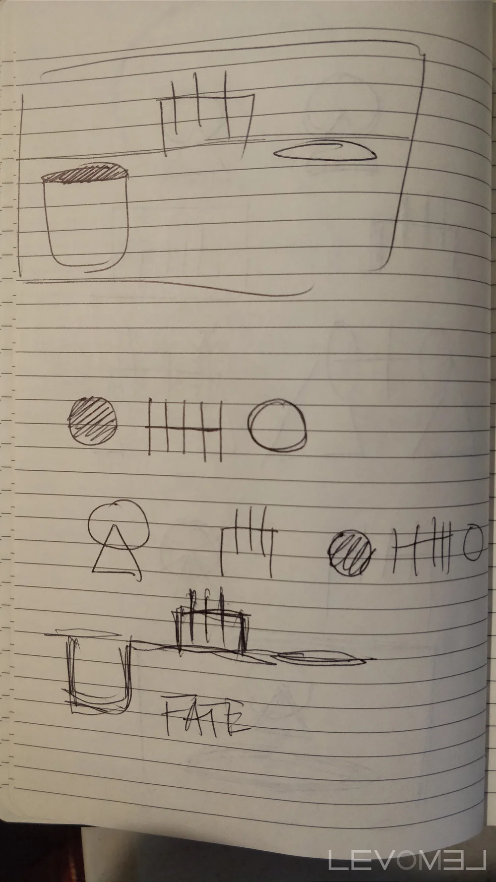 Sketches for  Sculpture