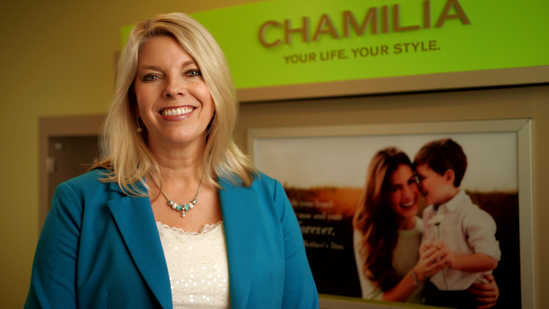 Still image from Chamilia® quarterly training 