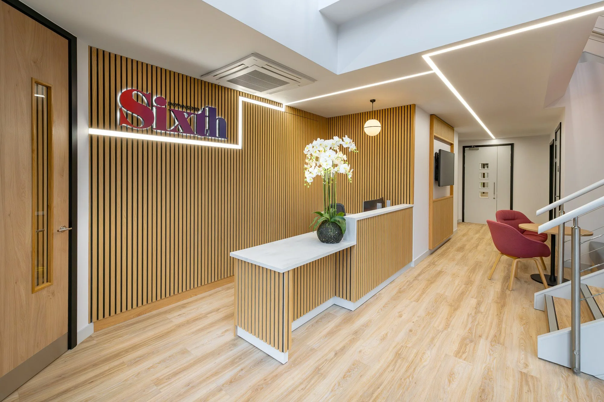 Downsend school new build - commercial photography