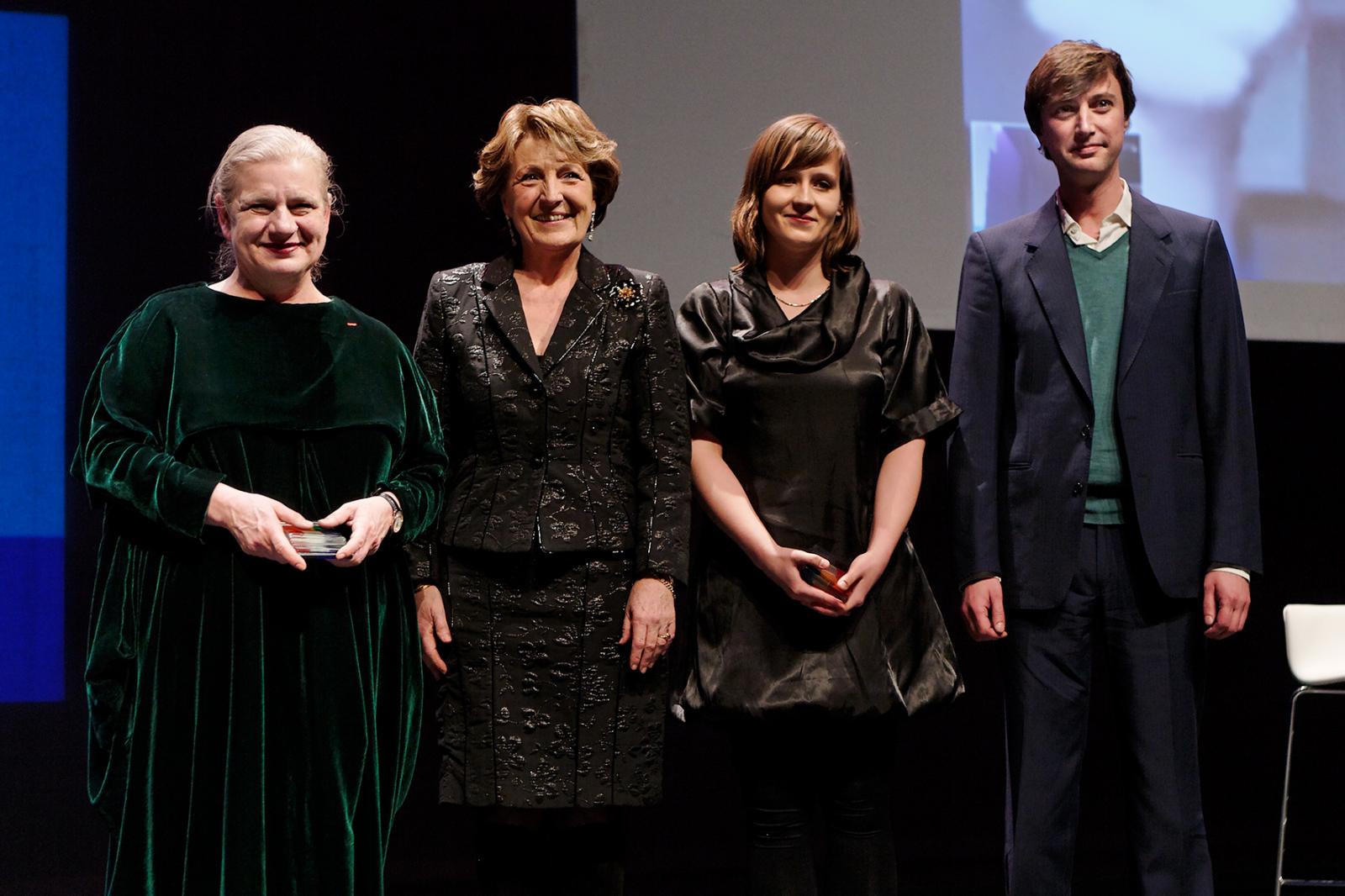 Borka Pavićević, HRH Princess Margriet, Juliane Männel and Jörg Karrenbauer