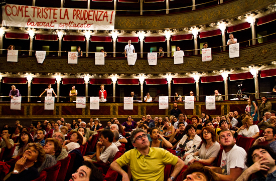  Teatro Valle Occupato. Photo ©Tiziana Tomasulo. 
