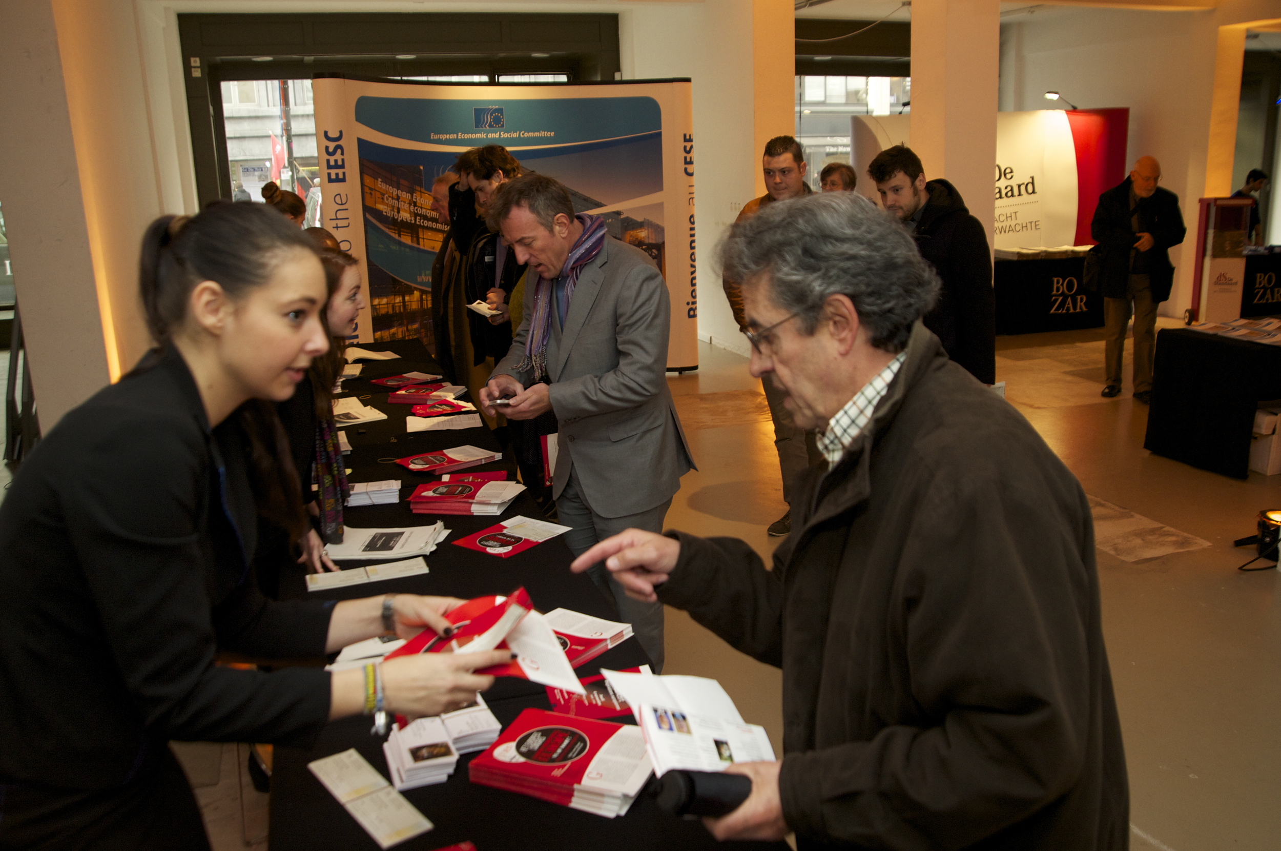 Historic Speech debate at BOZAR. Photo ©Yves Gervais