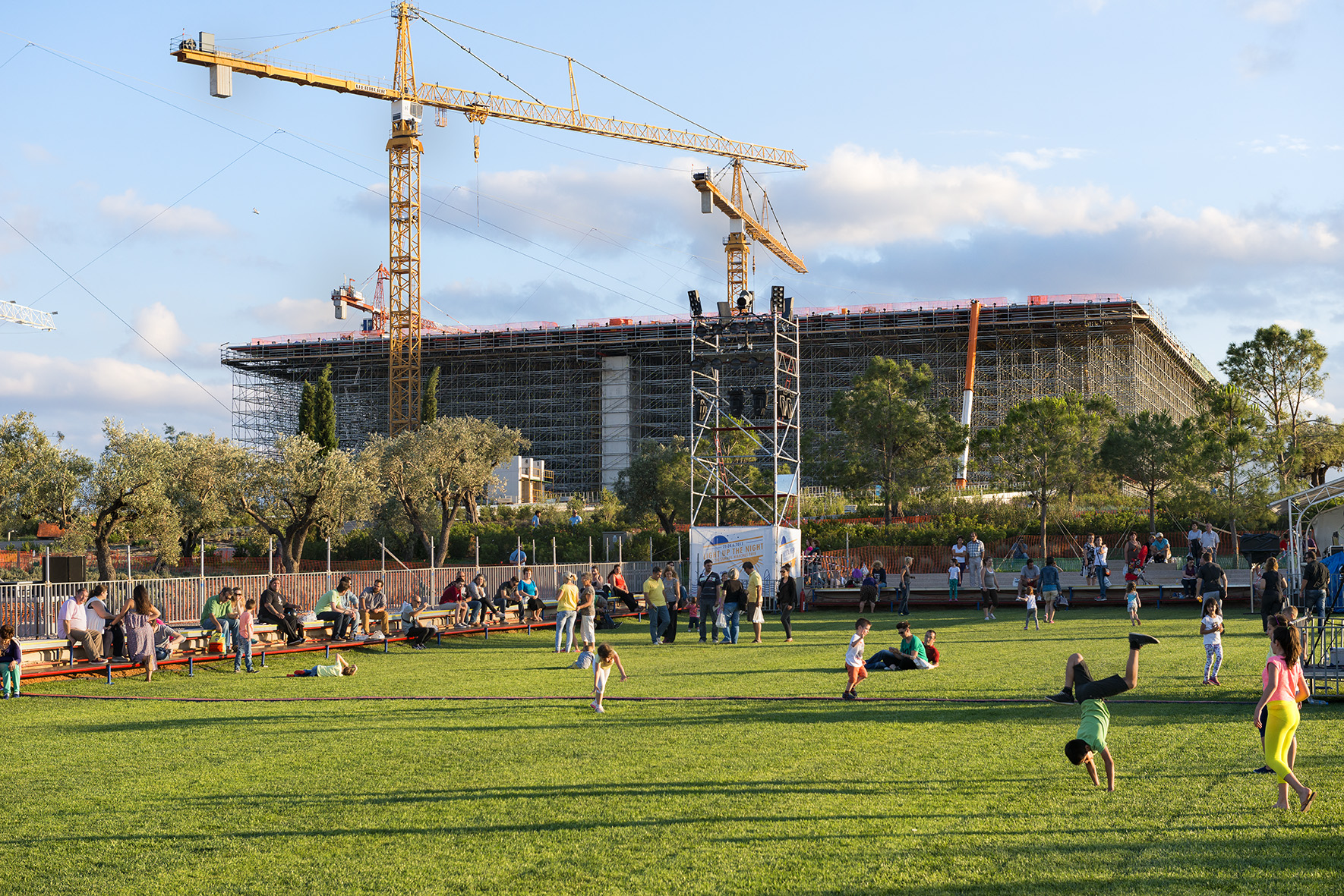 The Stavros Niarchos Foundation Cultural Center. Photo ©Yiorgis Yerolymbos