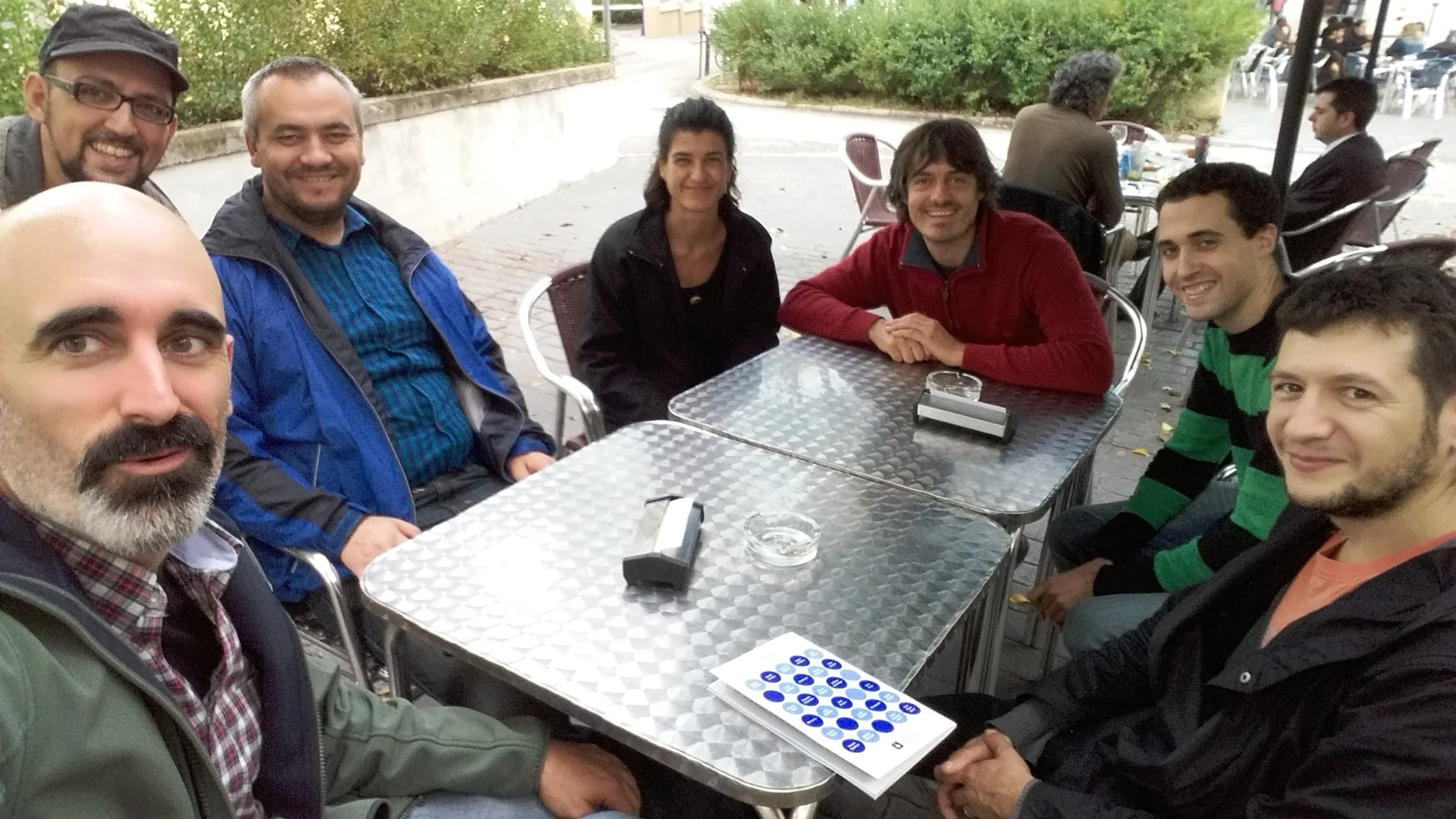 Lunch break between Goteo, Oberliht and Radarq
